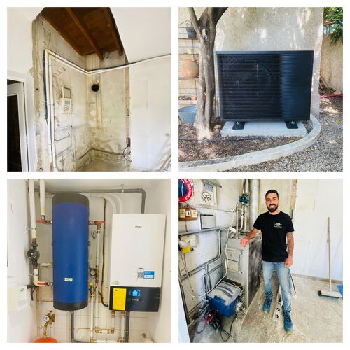 Remplacement d'une chaudière fioul par une pompe à chaleur Daikin à Marseille (13012)